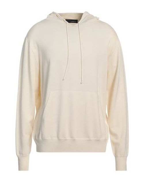 Lardini Man Sweater Cream Size M Wool, Silk, Cashmere