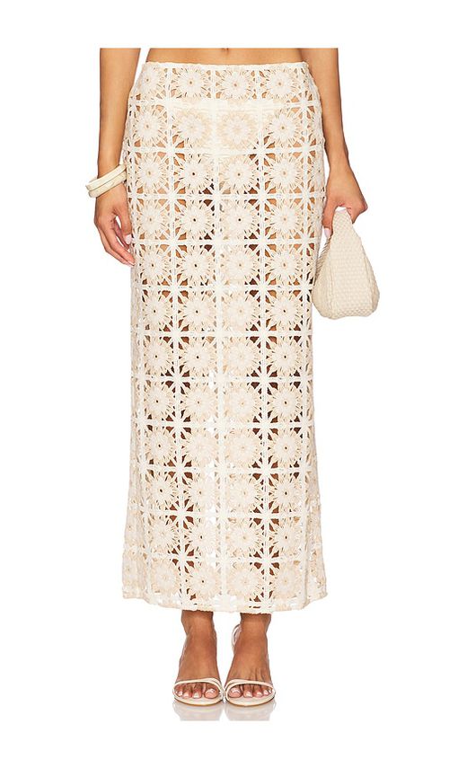 Tularosa Tahlia Maxi Skirt in Cream. - M also in XXS, XS, S