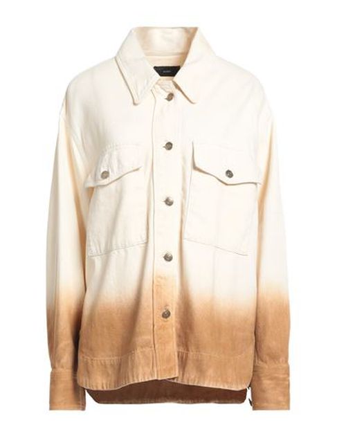 Woman Denim outerwear Beige