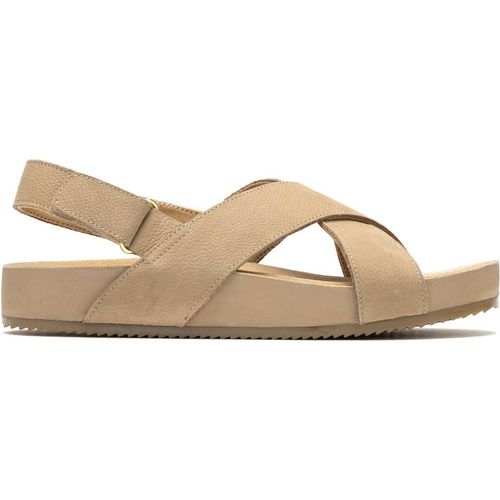 Hush Puppies Mylah Womens Slingback Leather Sandals - Beige
