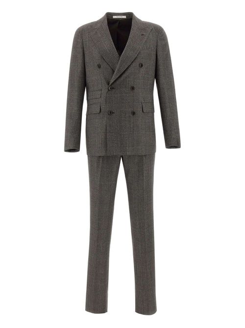 Tagliatore wool suit - Brown