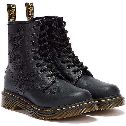 Dr. Martens 1460 Vonda Mono Floral Softy Women's Black Boot
