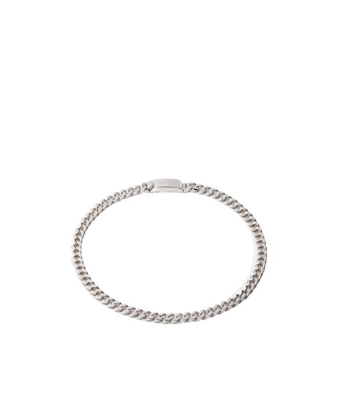 Silver chain necklace