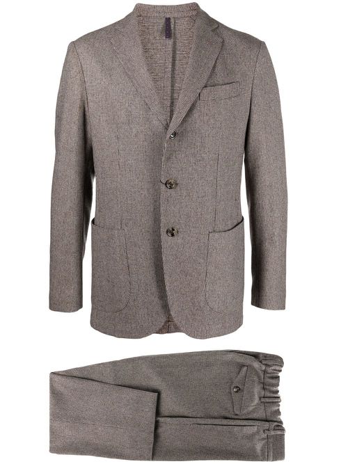 Dell'oglio single-breasted two-piece suit - Neutrals