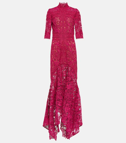 Kalissa guipure lace gown