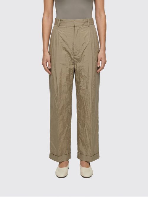 Pants Woman color Beige