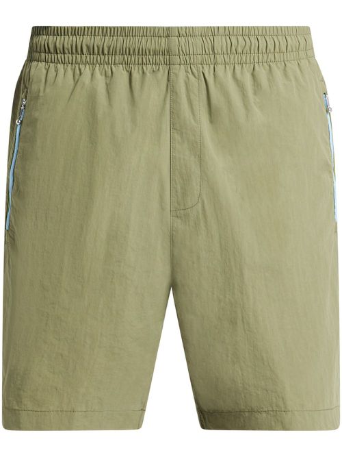 Zip-pocket bermuda shorts - Green