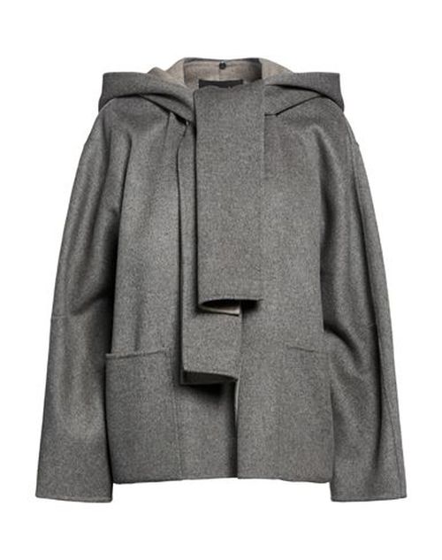 Paltò Woman Coat Grey Size 6 Wool