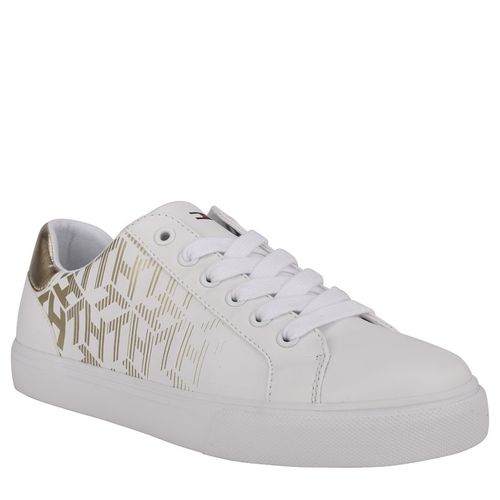 Women's Loura 3 Sneakers (White/Gold)