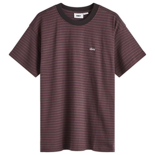Men's Relocated Stripe T-Shirt in Black Multi