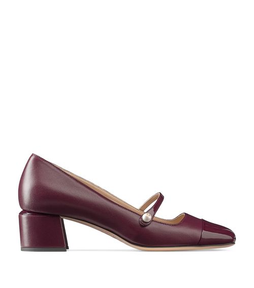 Elisa 45 Leather Mary Jane Pumps
