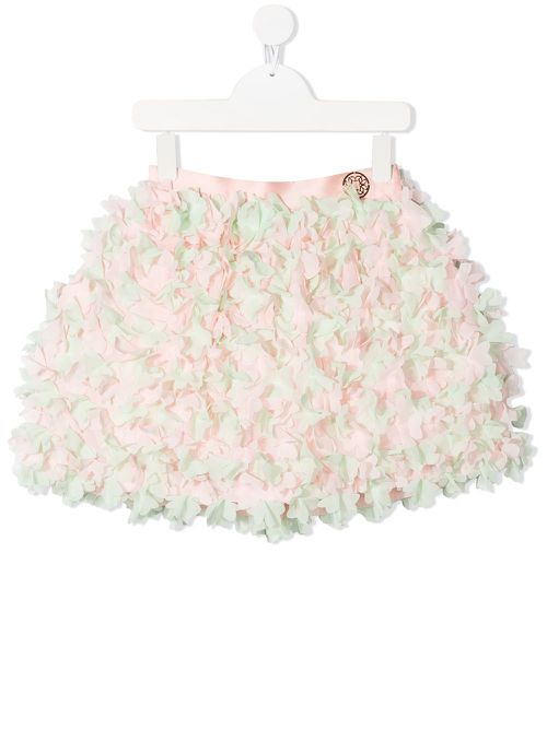 Ruffled mini skirt - Pink