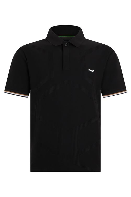 Short Sleeve Polo in Comfortable Jersey Fabric
