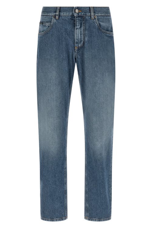 Heraldic Embroidery Jeans