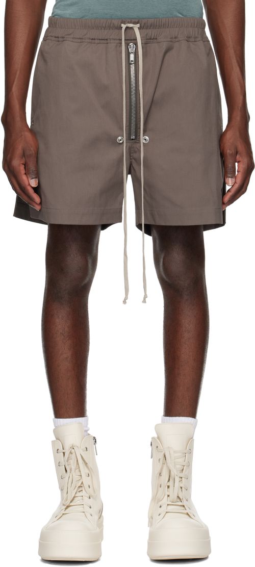 Rick Owens Gray Hollywood Bela Boxers Shorts