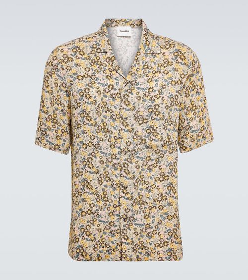Floral printed shirt