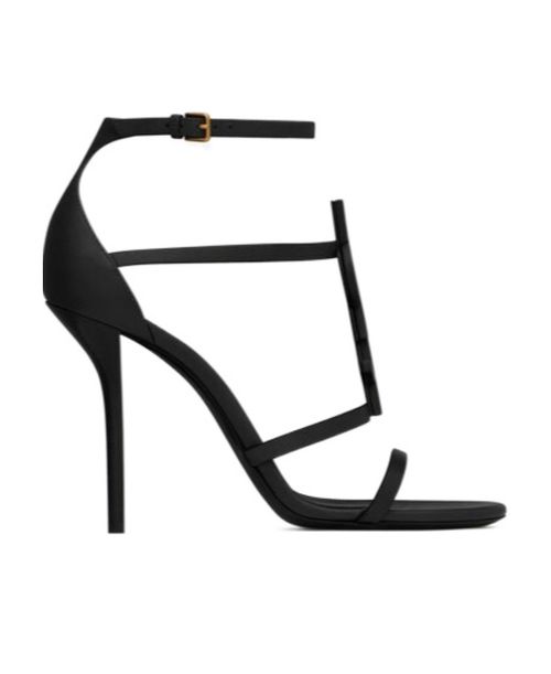 Cassandra sandals in smooth leather