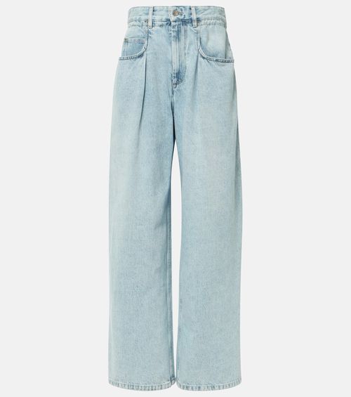 Rachelle mid-rise wide-leg jeans