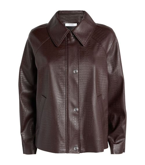 Faux Leather Nepal Jacket