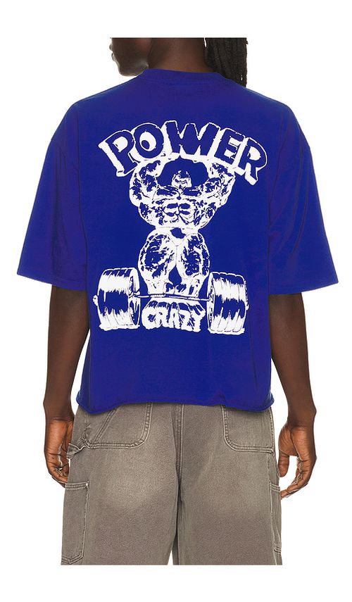 Y,iwo camiseta power crazy en color azul M también en L, S, XL/1X