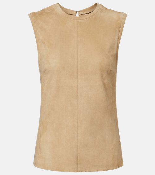 Muccia suede top