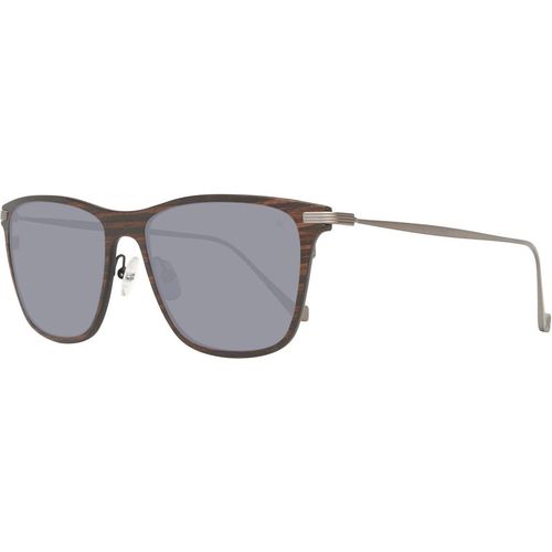 Hackett London Mens Sunglasses 55/17/145 mm wood and metal - Grey - One