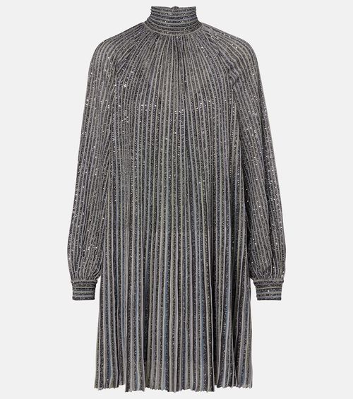 Lamé minidress