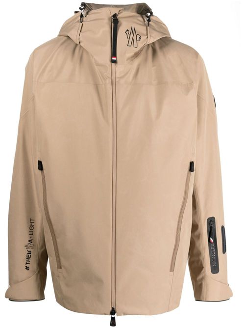 Montgirod padded hooded ski jacket - Neutrals