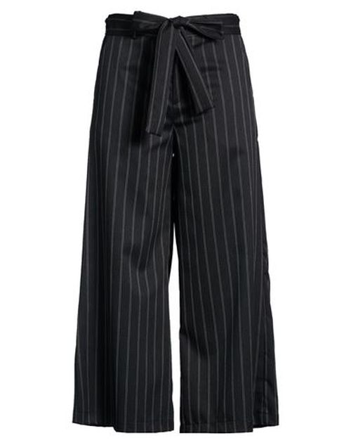 Woman Pants Black Size M Polyester, Elastane, Viscose