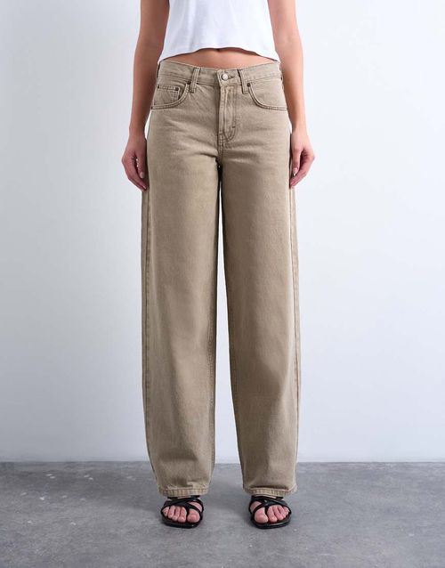 Cinch low rise relaxed jean in latte-Brown