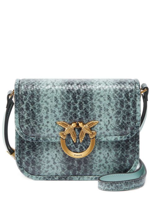 PINKO Love mini bag - Blue