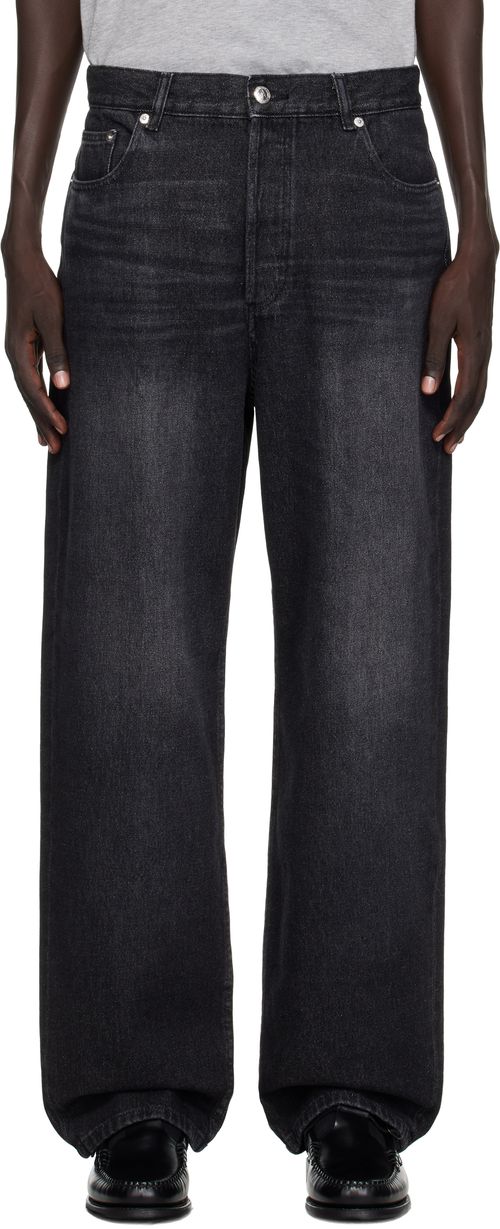 A. P.C. Black Solal Jeans