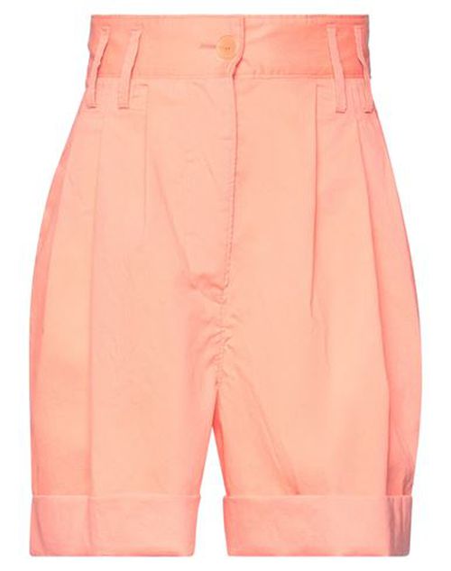 Forte_forte Woman Shorts & Bermuda Shorts Coral Size 0 Polyester, Cotton