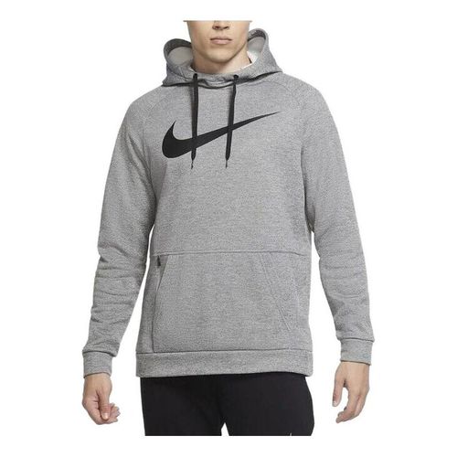 Therma Pullover Swoosh Training Hoodie 'Dark Grey Heather'