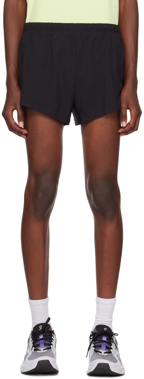 On Black Race Shorts