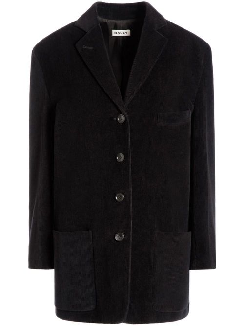Corduroy coat - Black