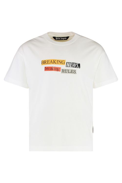 Cotton Crew-neck T-shirt
