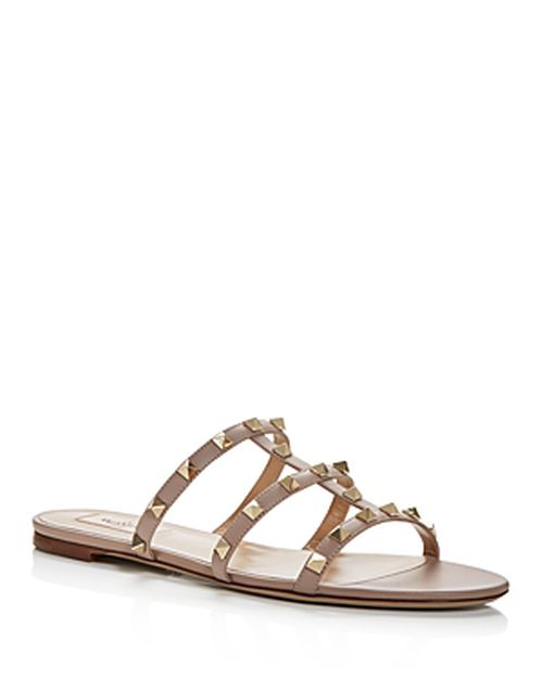 Women's Rockstud Slide Sandals