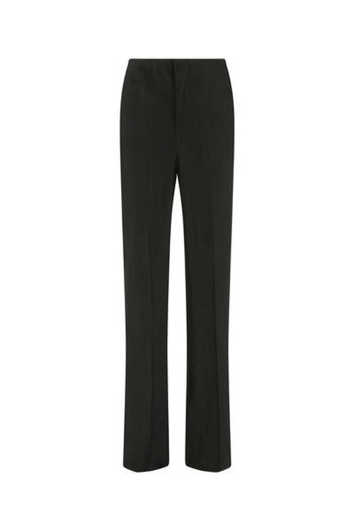 Maison Margiela High Waist Wide Leg Tailored Pants