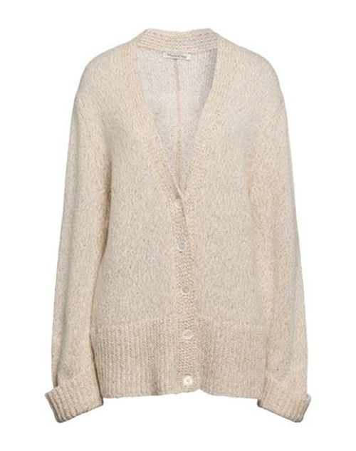 Woman Cardigan Beige Size M Acrylic, Polyamide, Mohair wool, Polyester