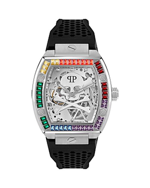 Philipp Plein Volledige $KELETON ROYAL Automatisch analoog siliconen