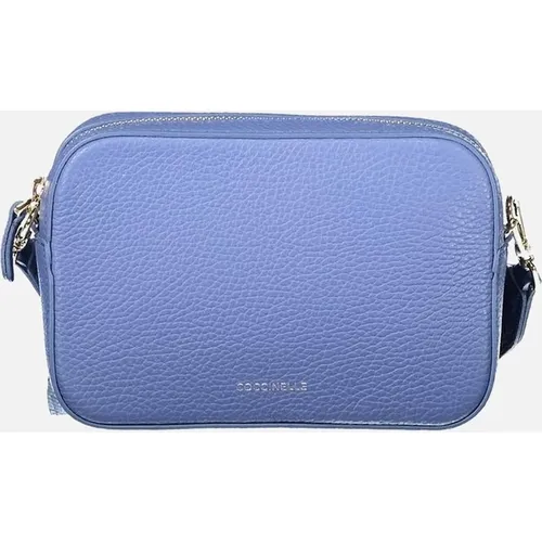 Coccinelle Women's Light Blue Leather Women Handbag - Size: ONE size