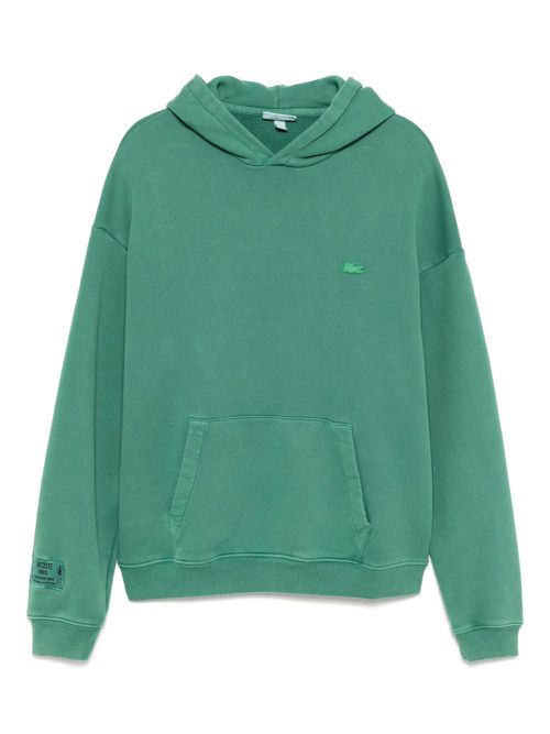 Lacoste Washed Effect hoodie - Green