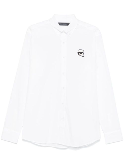 Ikonik Karl shirt - White