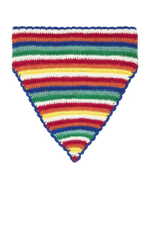 All That Remains Jonie Head Scarf in Multi - Blue,Red. a