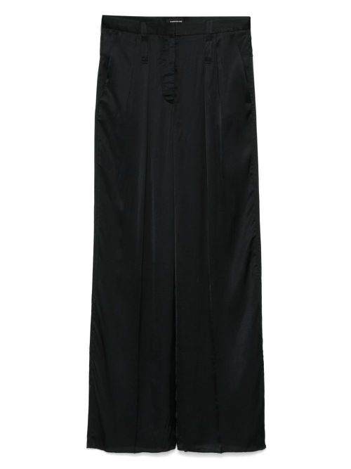 Wide-leg trousers - Black