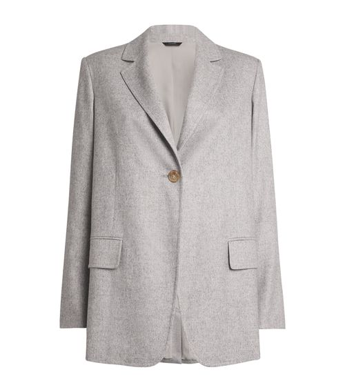 Cashmere-Silk Blazer