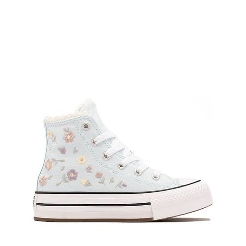 Converse Chuck Taylor All Star Lift Flower High-Top Sneaker - Little Kid - Cold Touch