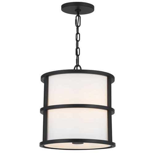 Hulton 3-Light Pendant Light in Matte Black