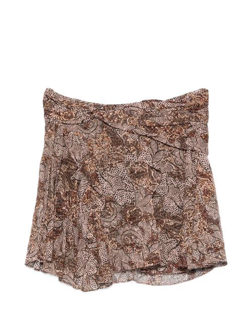 Camia Printed Mini Skirt